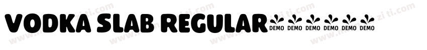 Vodka Slab Regular字体转换